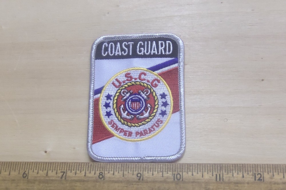 US Coast Guard Logo - Semper Paratus Embroidered Patch