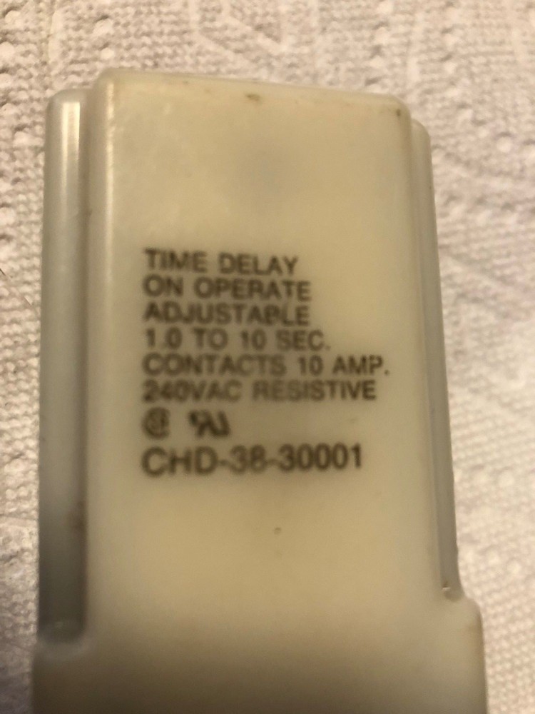 P&B CHD-38-30001 Time Relay