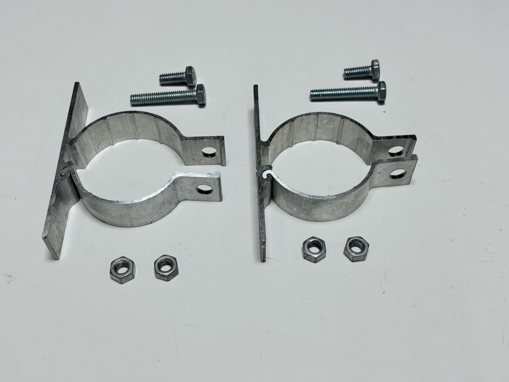 Aluminum Post Mounting Bracket for Signs 2pk