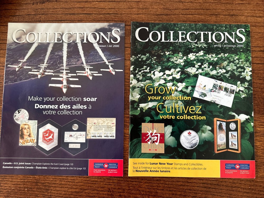 2006 Canada POST PHILATELIC COLLECTIONS STAMPS MAGAZINE Lot H875