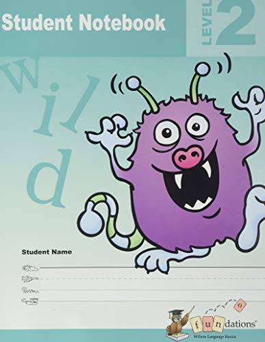 Wilson Fundations Student Notebook, Level 2, Second Edition, 978156778518 - GOOD