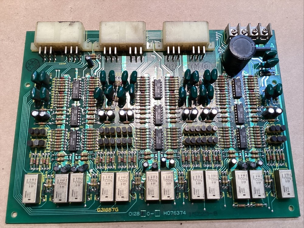 Shibaura H076374 PLC Circuit Board Module #259F24FML