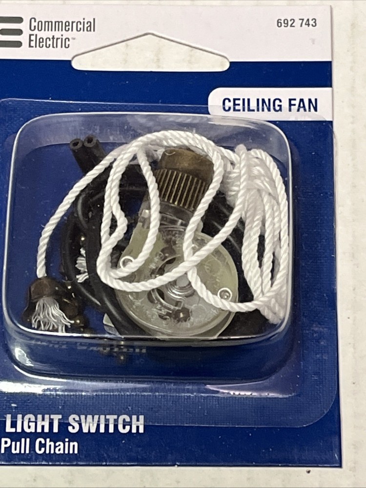 Commercial Electric Fan Light Switch with Pull Chain
