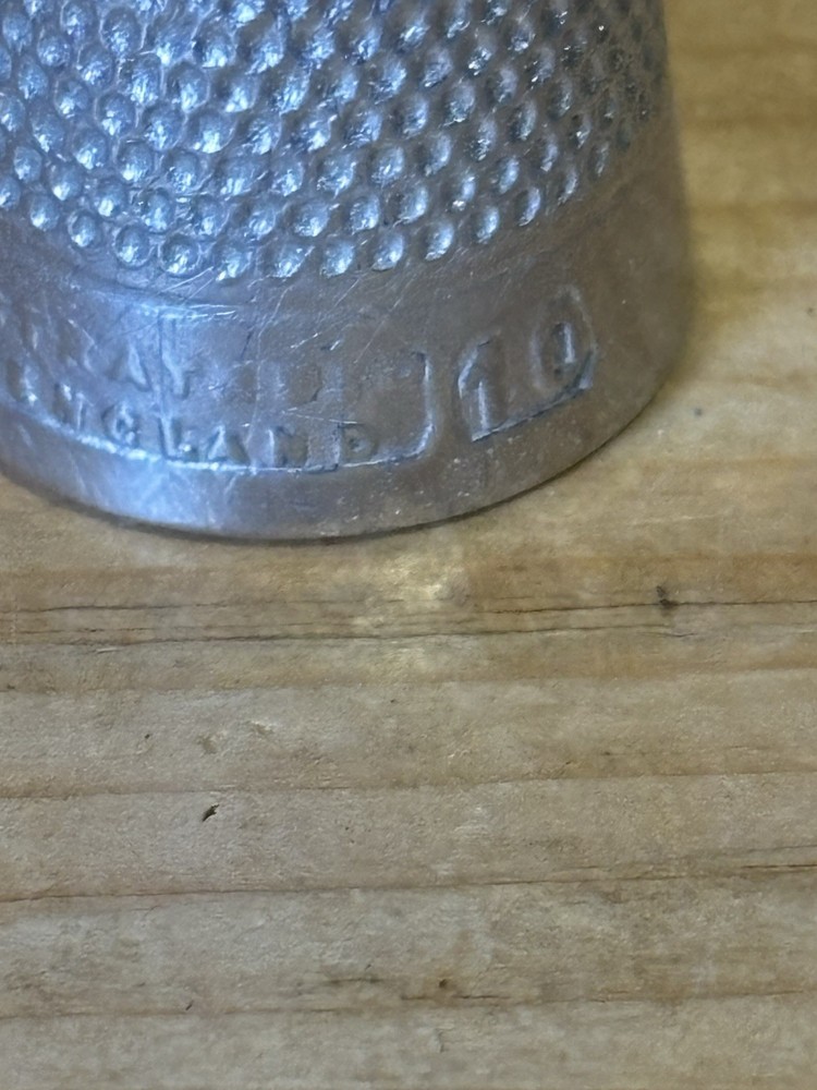 Vintage/ Antique Thimbles X 3