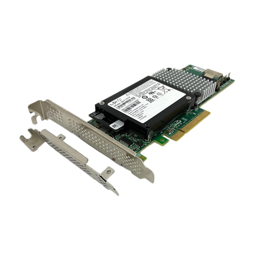LSI 9750-4i 6Gbps 4 Port SAS/SATA RAID Controller w/ BBU High & Low Bracket