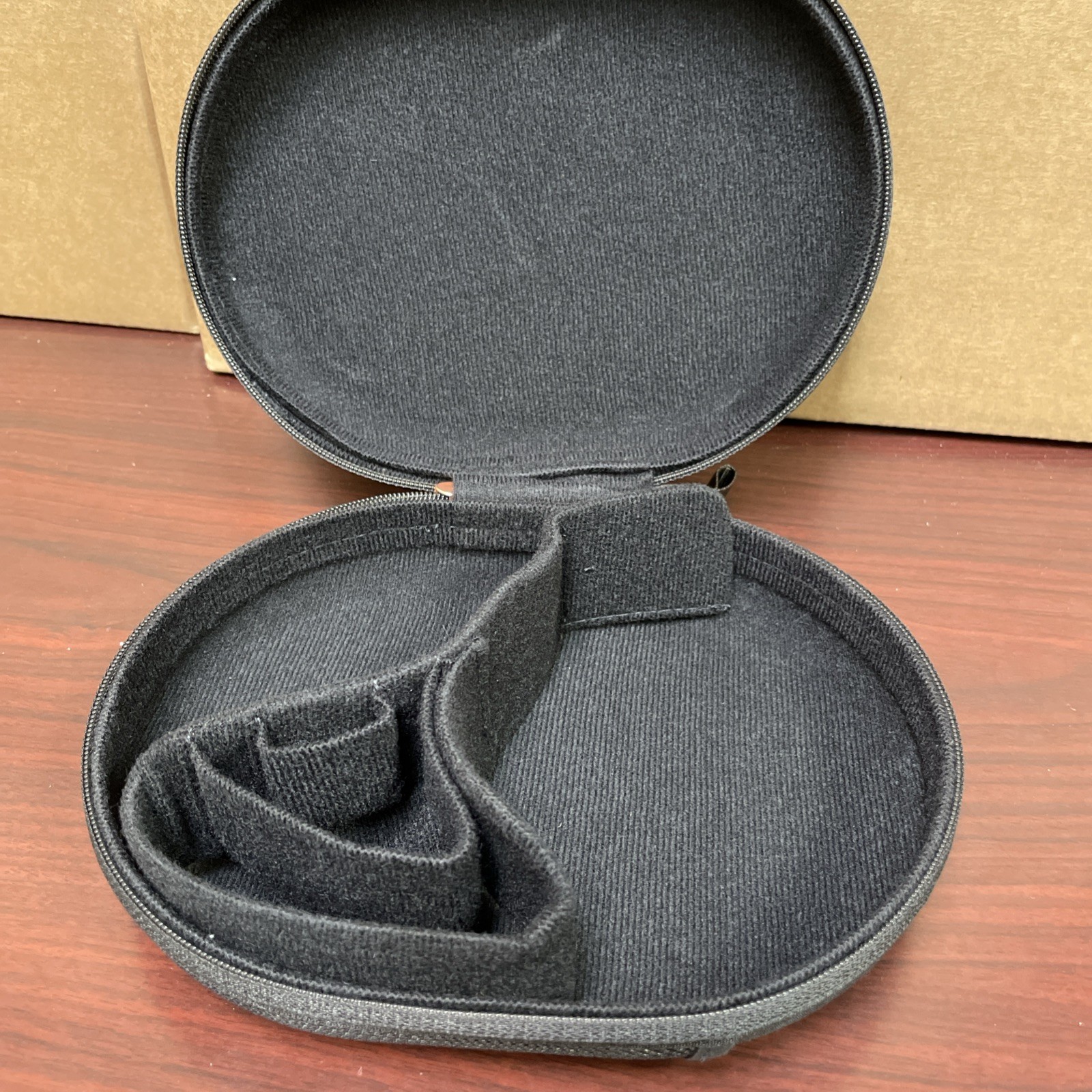 Sony WH-1000XM3 WH-1000XM4 XM2 Headphones Hard Case Black Gray Zipper Genuine