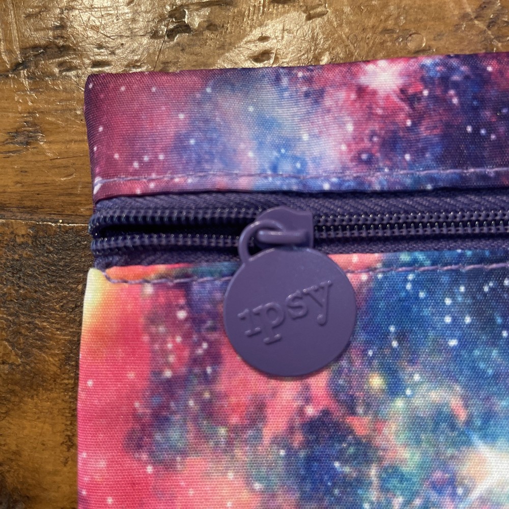 IPSY Multicolor Zipper Glam Bag