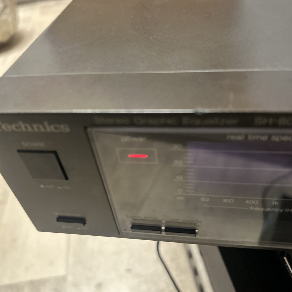 Technics SH-8033 Real Time Spectrum Graphic Stereo Equalizer used