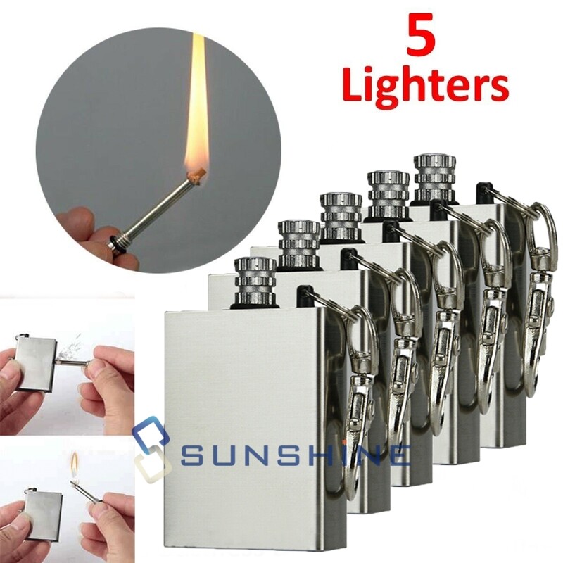 Striker Fire Match Lighter Permanent Fire Starter Emergency Waterproof Survival