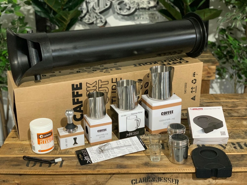 COMMERCIAL COFFEE ACCESSORIES KIT EVERYTHING YOU NEED TO GET STARTED MAKER CAFE