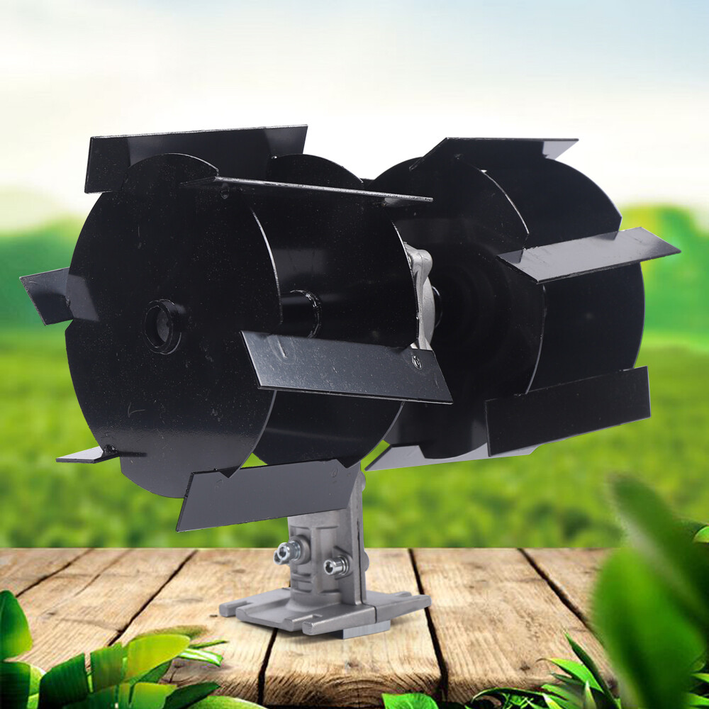 Gardening Weeding Wheel Tool with 14cm Blade for Efficient Cultivation
