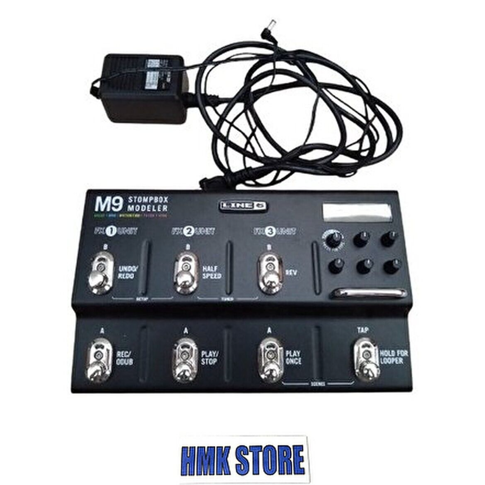 Line6 M9 Stomp box Modeler Multi-Effects Guitar Effect Pedal With Power Supply