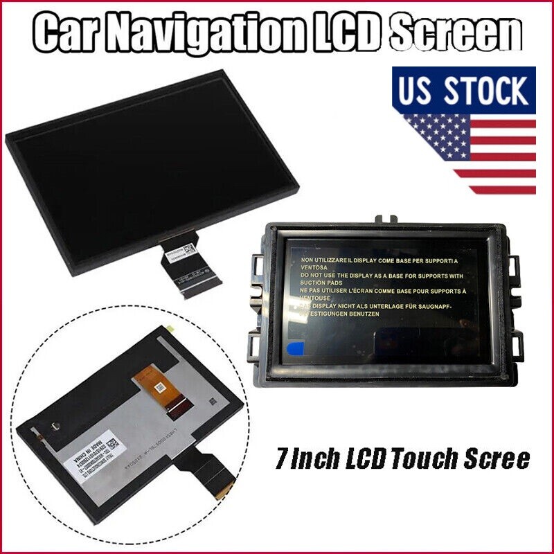 7" LCD Display Touch Screen For 2017-2020 Jeep Compass Radio Navigation Replace
