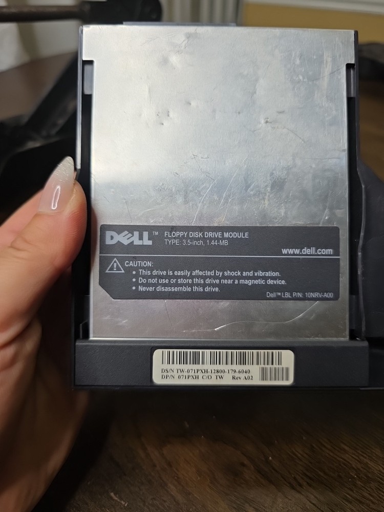 Dell 3.5” 1.44 MB Floppy Disk Drive Module 10NRV-A00 (3)
