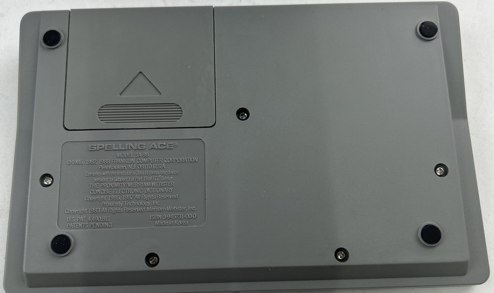 Franklin Spelling Ace Second Edition SA-98 electronic speller