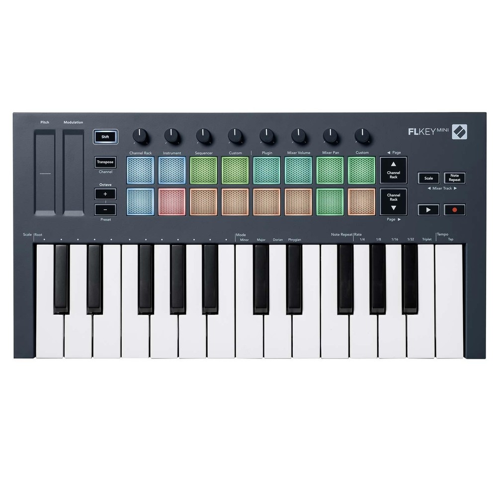 Novation FLkey Mini Compact 25-Mini-Key MIDI Keyboard Controller