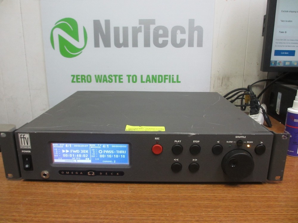 Fast Forward Video FFV Omega Deck Digital Video Recorder