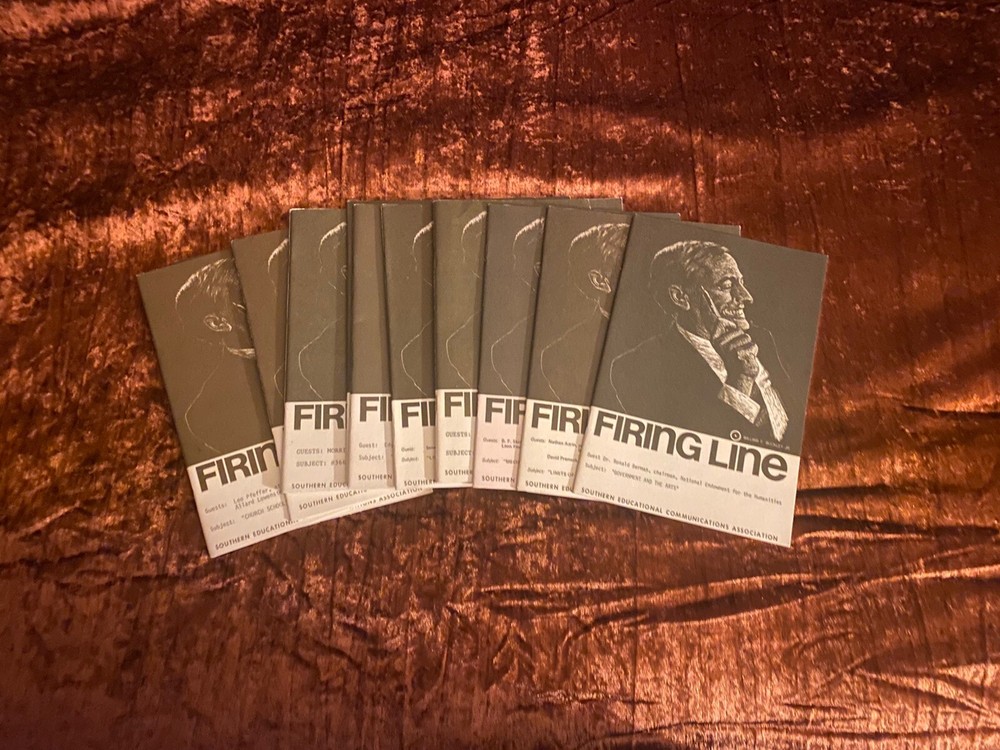 FIRING LINE Playbook Script Transcript 11 Booklets - Mint Condition 1970s