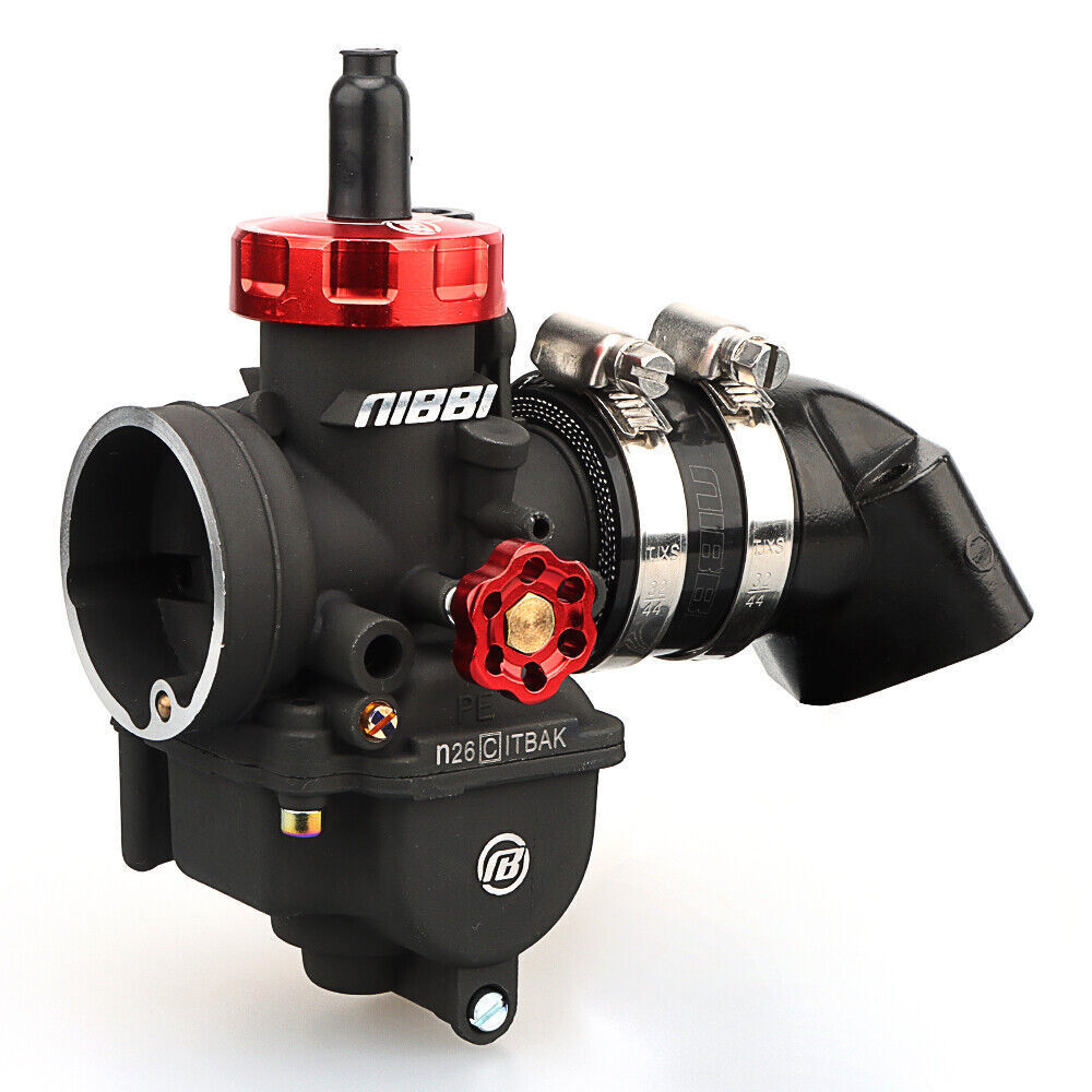 NIBBI 26mm Carburetor Air Filter Intake Manifold GY6 150cc-232cc Go Karts ATV 4T