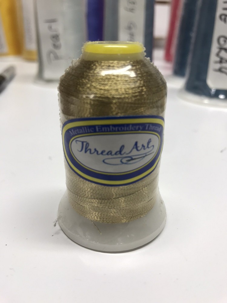 metallic embroidery thread
