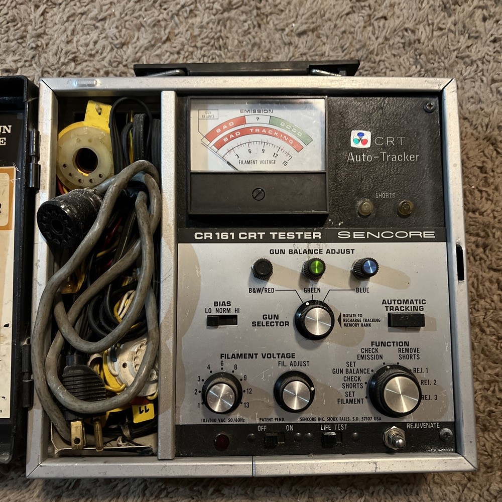 sencore Cathode Ray Tube Tester (CRT), Model CR161