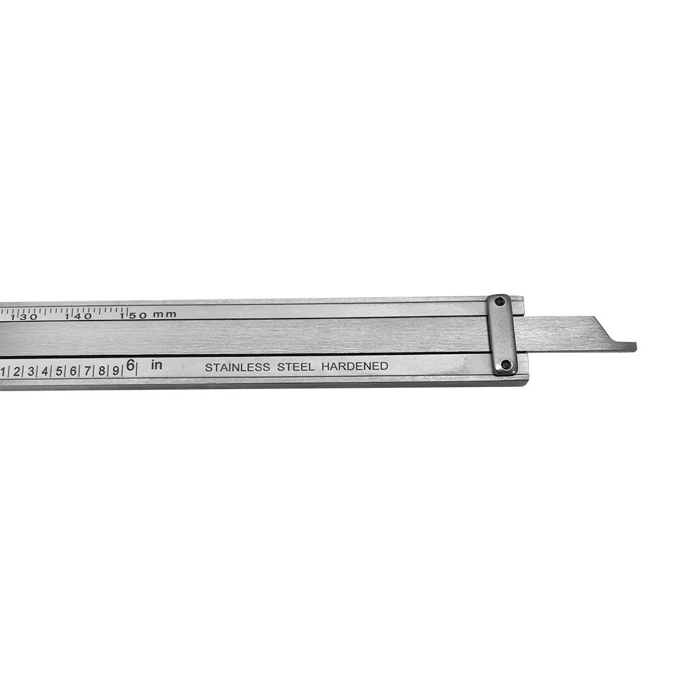 Dial Hand Tools Caliper 6'' / 150MM Dual Reading Shockproof Scale Metric