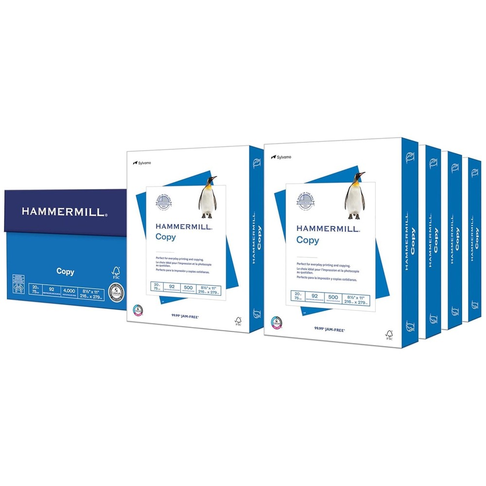 Quality 8.5x11 Copy Paper - 4000 Sheets