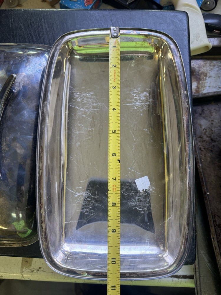 rare gorham silverplate YC847 Covered Serving Dish Lid