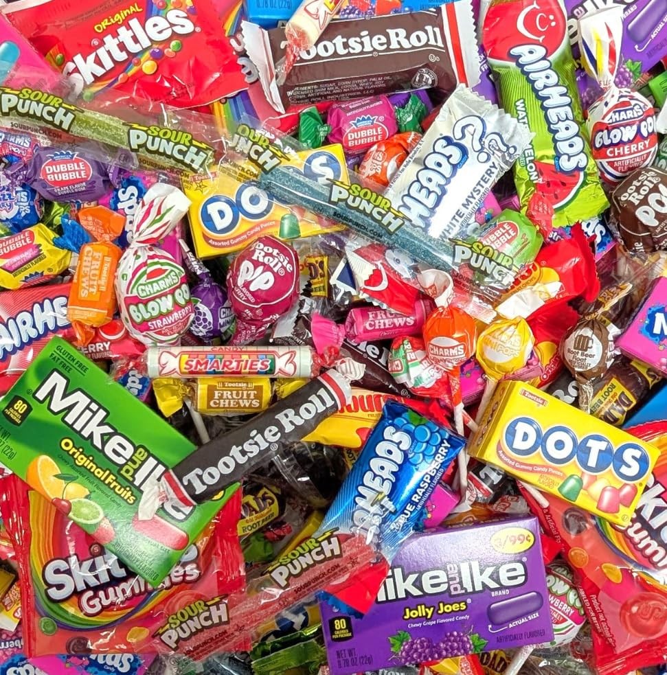 Ultimate Name Brand Candy Variety Pack - 2 lb Bulk Candy Individually Wrapped...