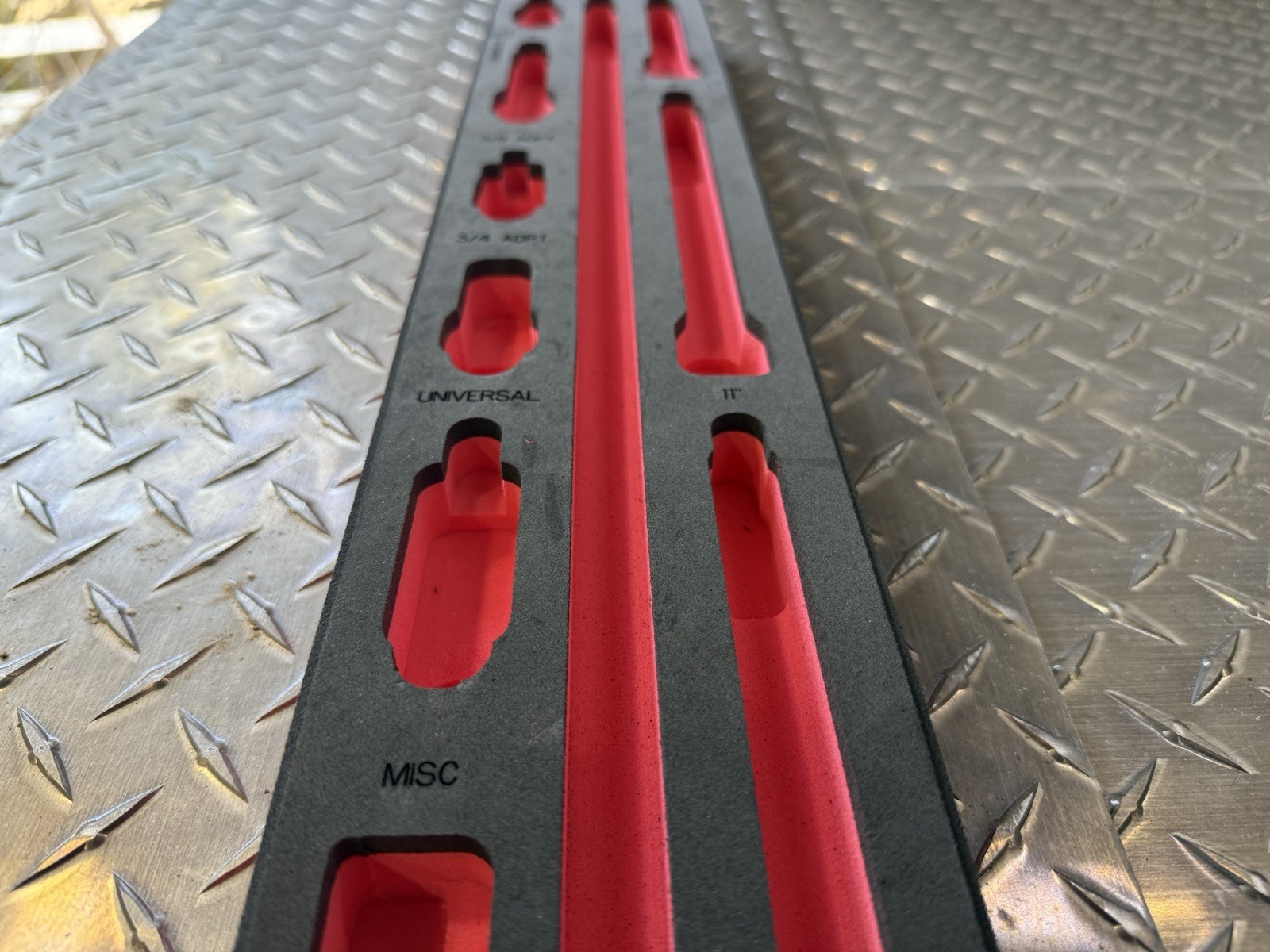 Foam Organizer for Snap-On 1/2 Extensions (9 Piece) Tool Holder