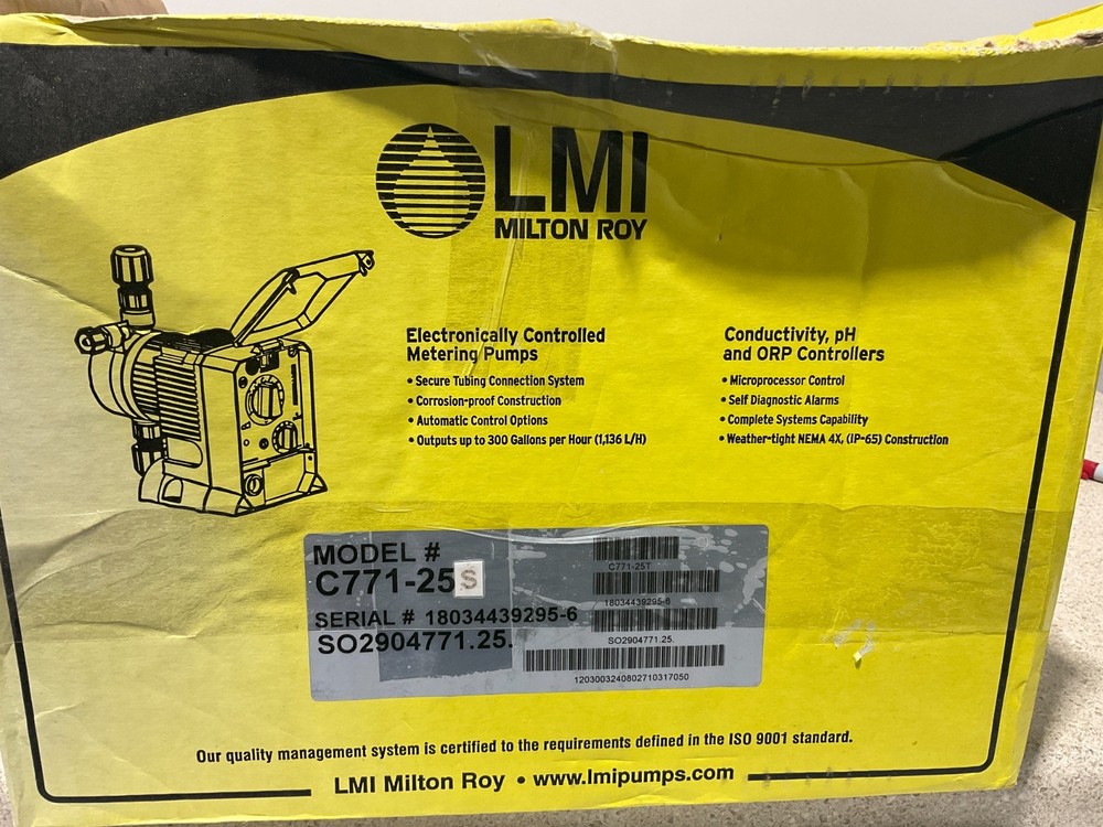 Milton Roy C771-25S NEW