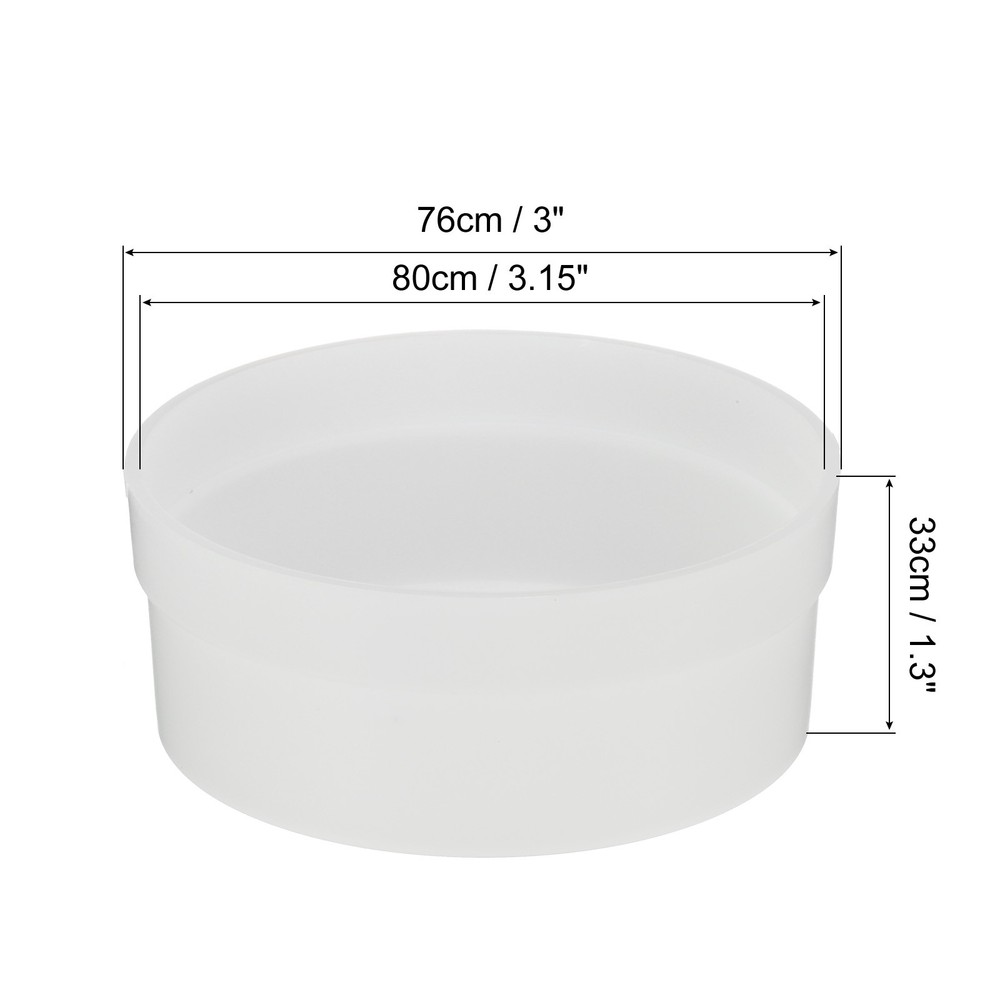 2 Pack Flash Diffuser Bounce Dome Soft Box Light Flashlight Diffuser Cap White