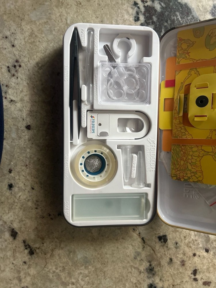 Foldscope Instruments Microscope Set In Original Box. Brand New Never Used