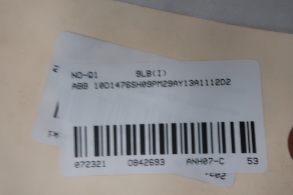 Abb 10D1476SH09PM29AY13A1112D2 Flow Meter 53.67gpm 1in