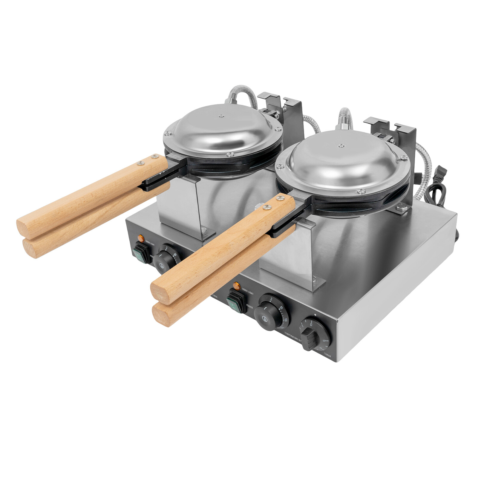 Double-head Commercial Waffle Making Machine Honeycomb Egg Waffle Making Machine