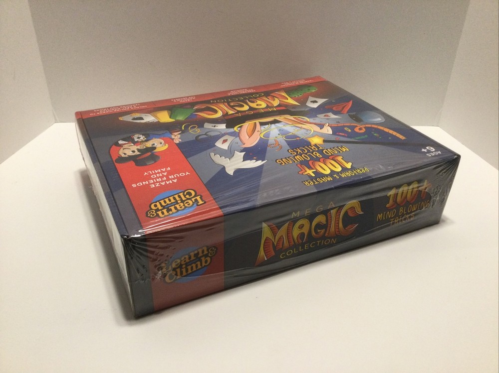 MEGA MAGIC COLLECTION 100+ Magic Tricks Learn & Climb Includes Manual & DVD New