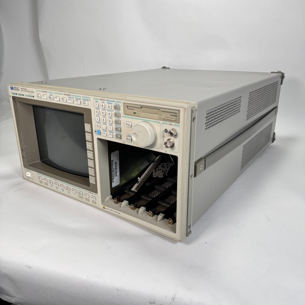 🚀 HP Agilent 54750A High-Bandwidth Digitizing Oscilloscope Mainframe no plug-in