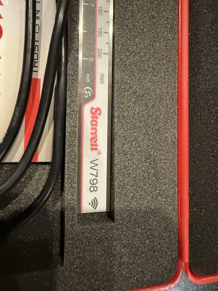 Starrett W798 Electronic Wireless Digital Caliper with Case