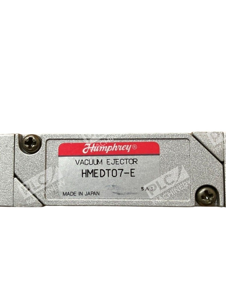 Humphrey HMEDT07-E Vacuum Ejector w/ HPS310 Vacuum Switch