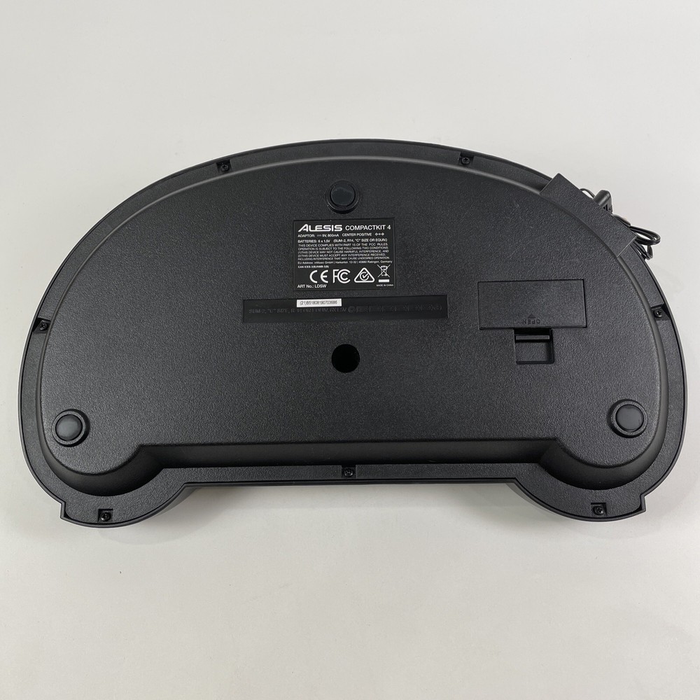 Alesis Compact Kit 4 Portable 4 Pad Machine Tabletop Electronic Drum Kit TESTED