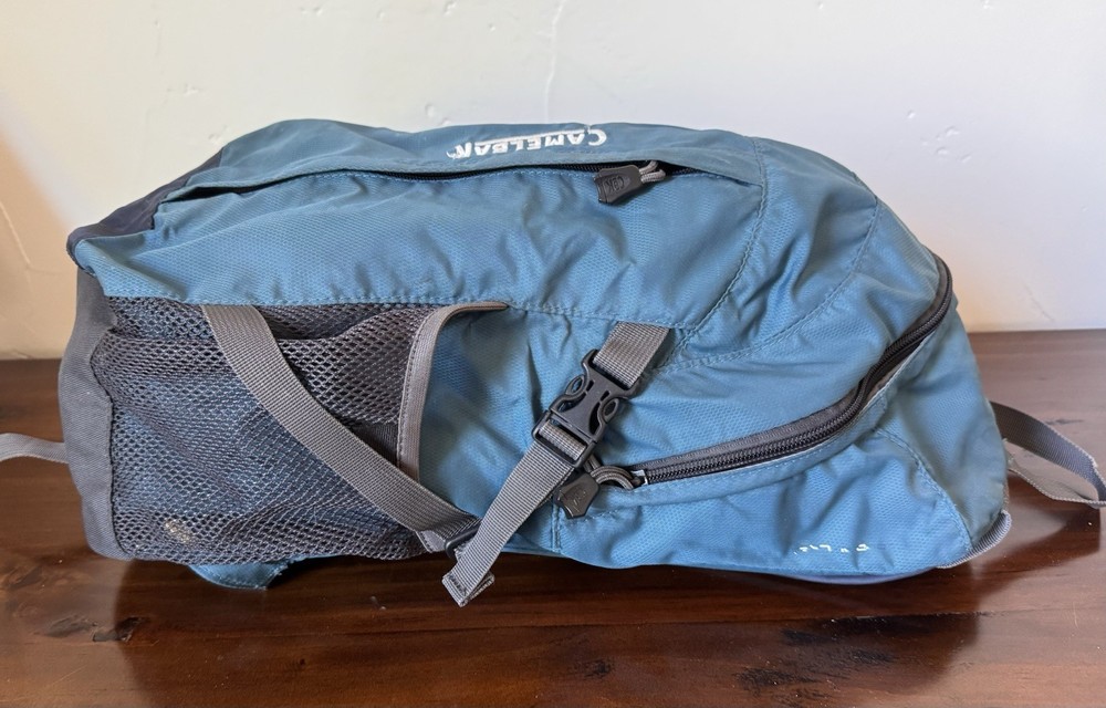 CamelBak Cloud Walker Hydration Backpack Teal Blue Hiking Pack No Bladder