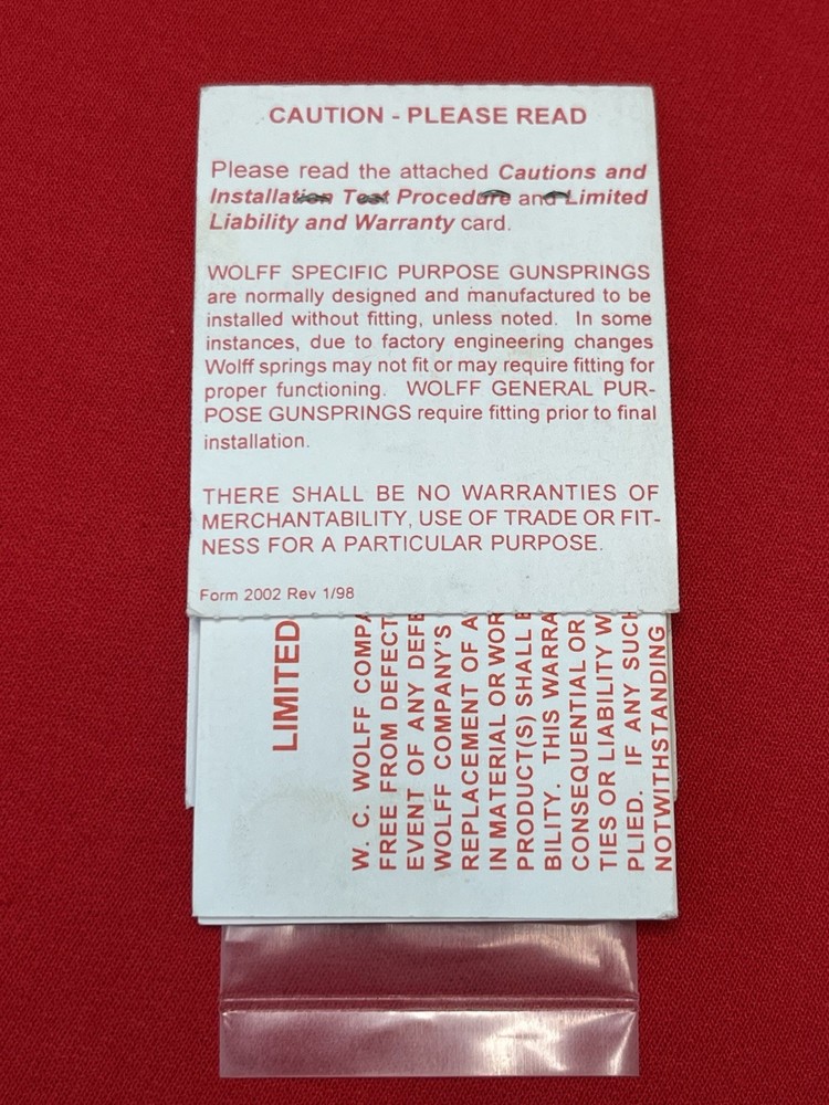 Wolff Extra Power Extractor Spring 10-Pack