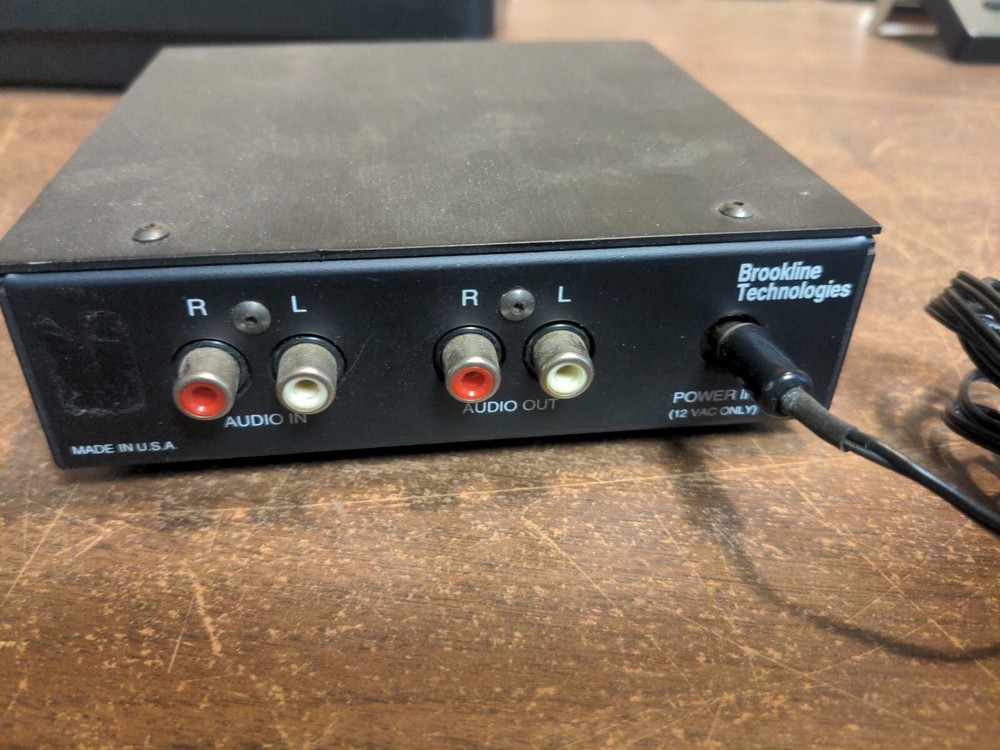 Brookline Technologies VS301 Volume Stabilizer Powers On No Further Testing