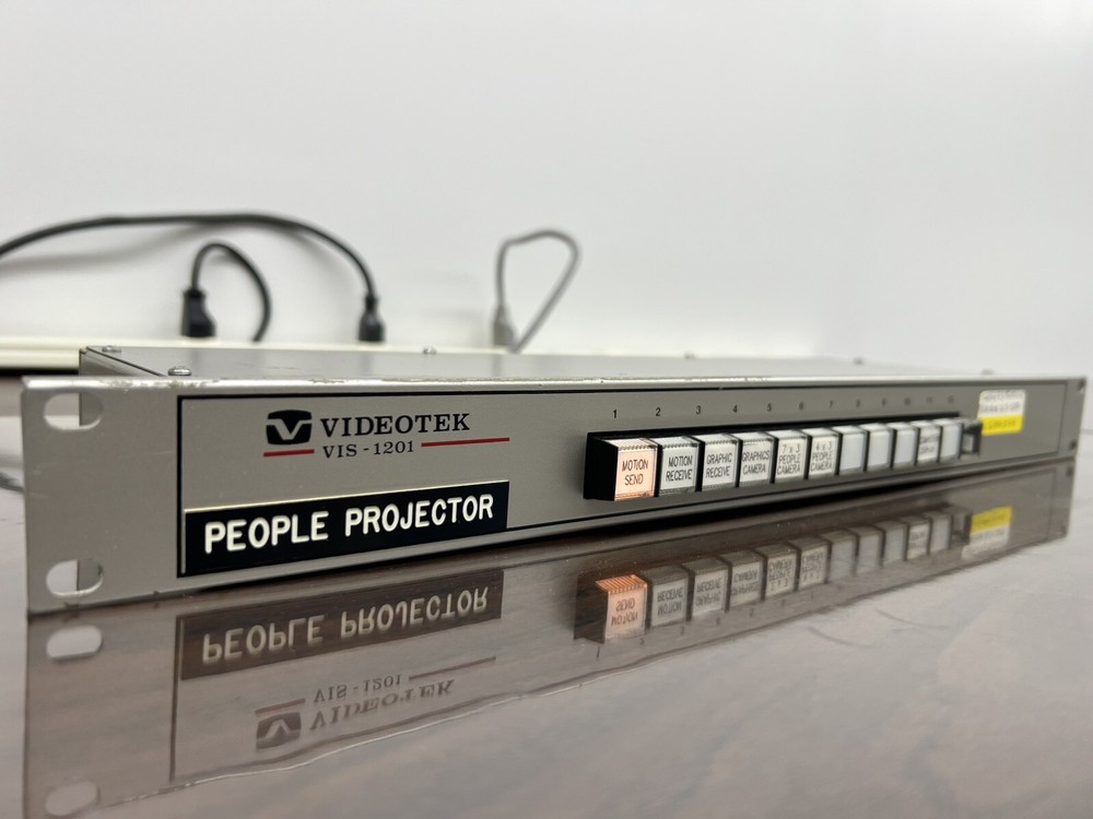 Videotek VIS1201BCD 12 Input / 2 Output Pro Broadcast Video Switcher 1RU - 19”