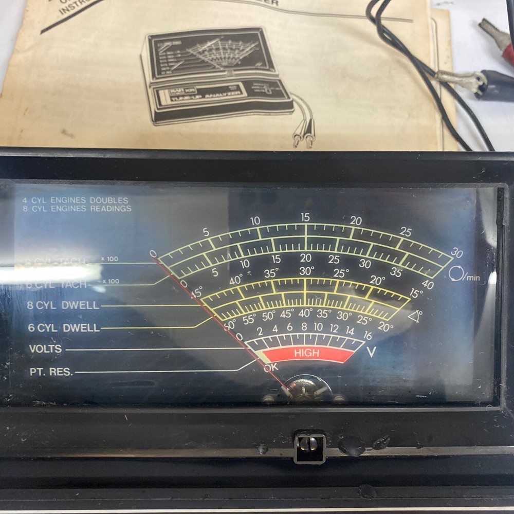 KAR CHECK MODEL 4502 PERFORMANCE TUNE UP Analyzer