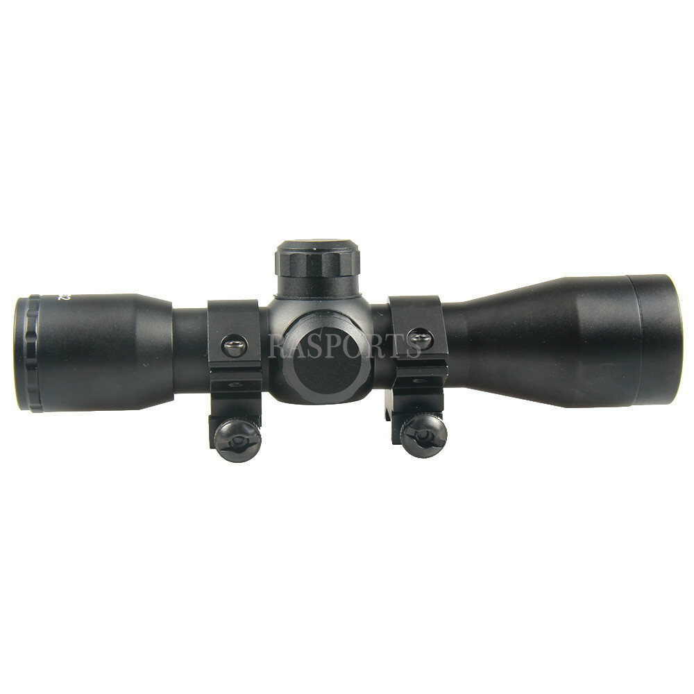 Tactical 4X32 Compact RANGEFINDER .223 .308 Scope /w Rings