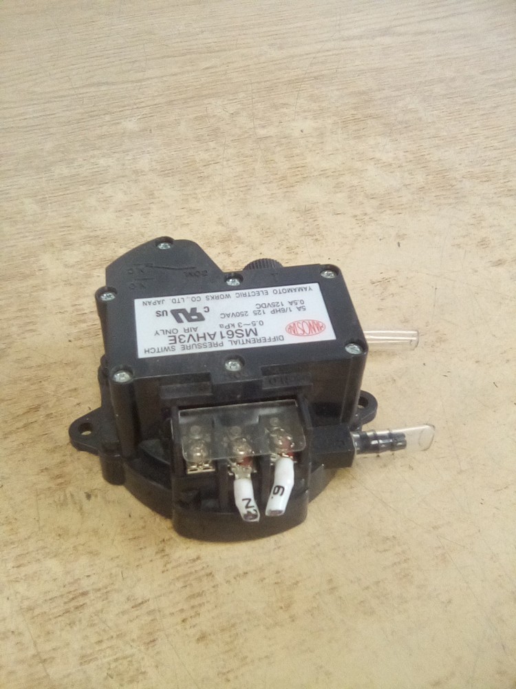 Yamamoto MS62AHV3E Differential Pressure Switch