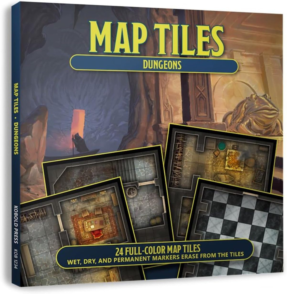 Kobold Press Map Tiles: Dungeons