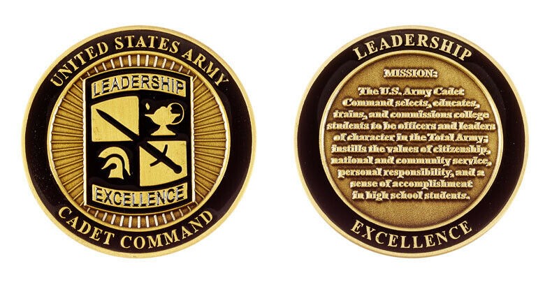 ROTC Leadership Cadet Command Coin