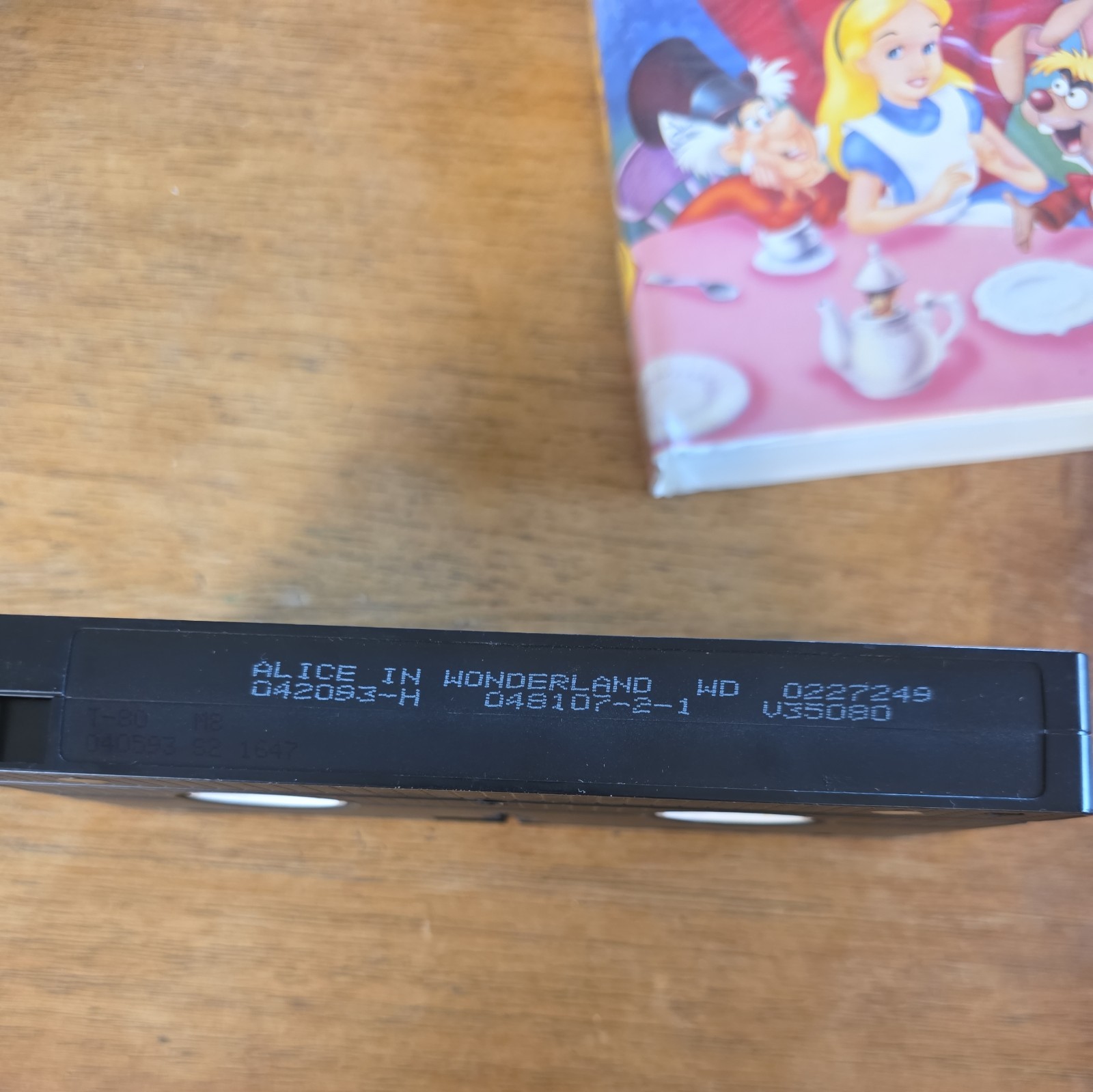 Walt Disney's Alice In Wonderland Black Diamond The Classics - VHS